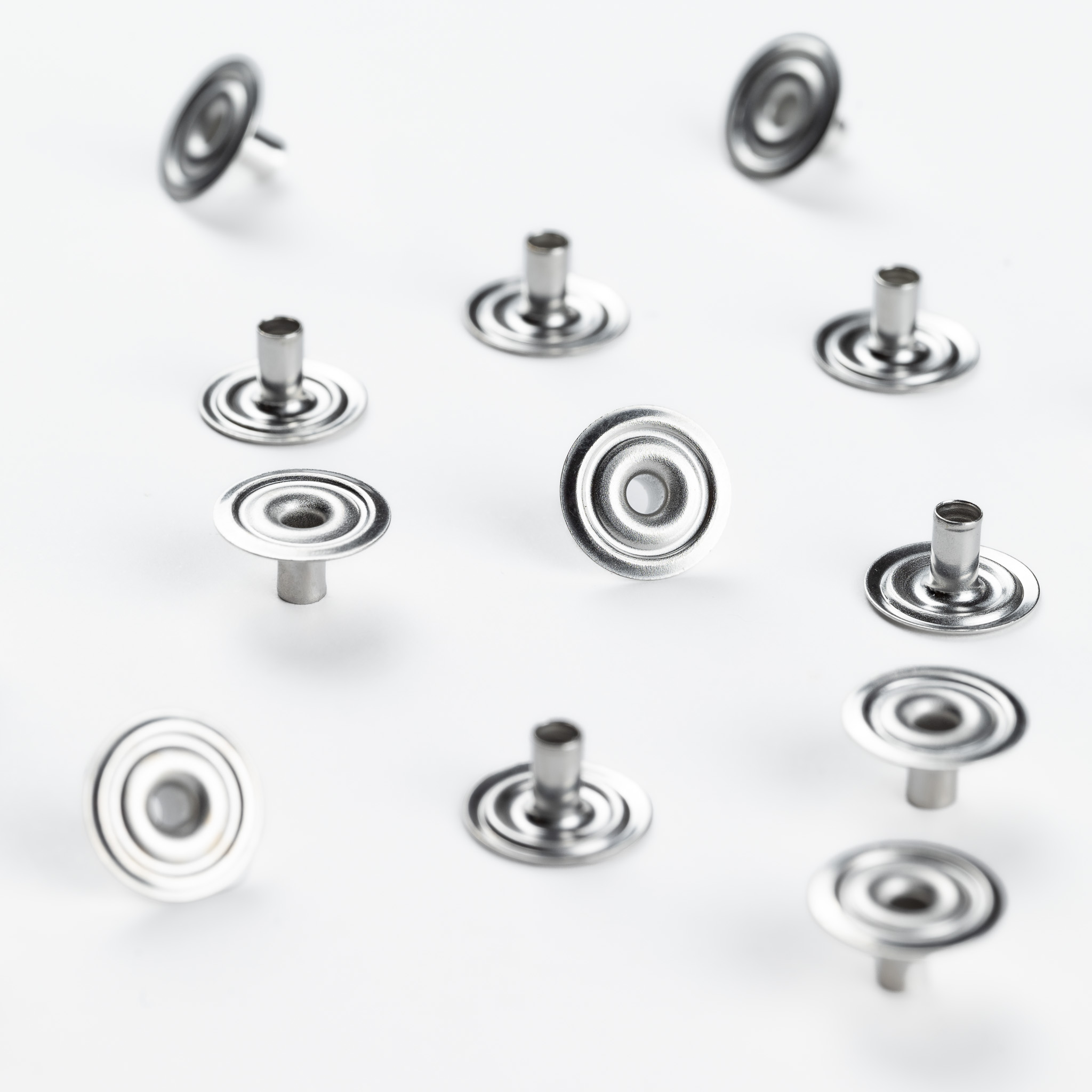 Bouton pression à ressorts parallèles A1