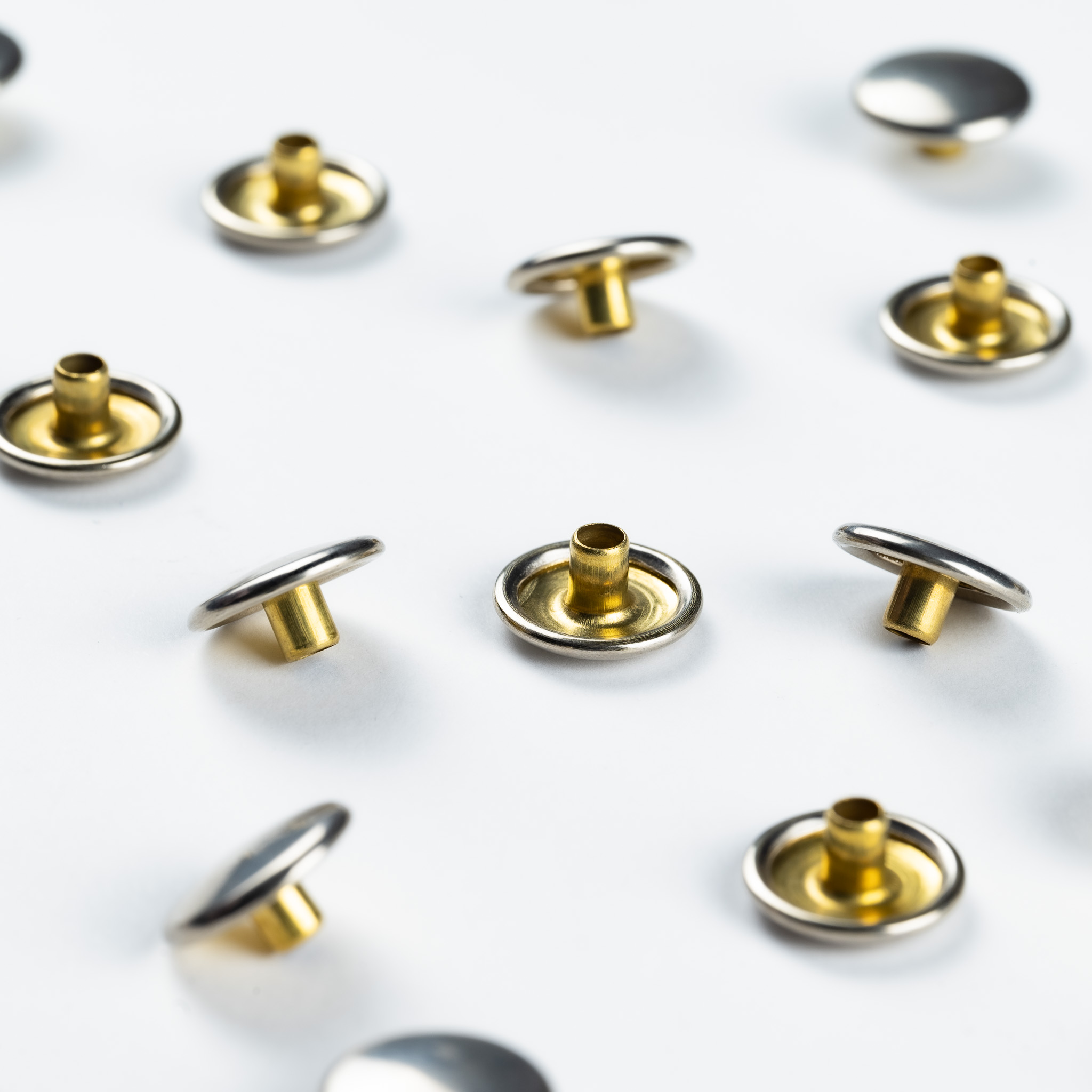 Calotte Ø14 de bouton pression à ressort circulaire K3