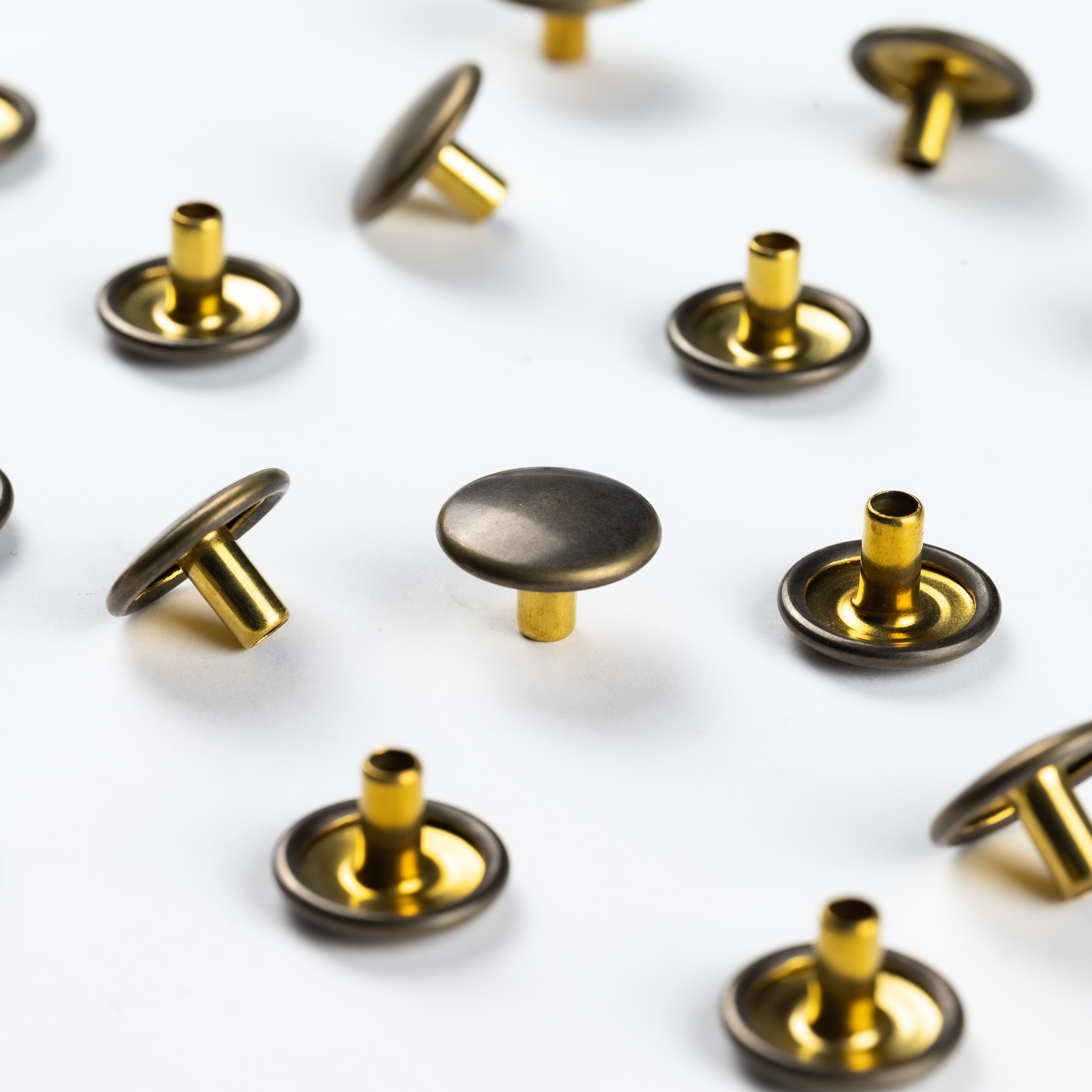 Calotte Ø15 de Bouton pression à ressort circulaire K3