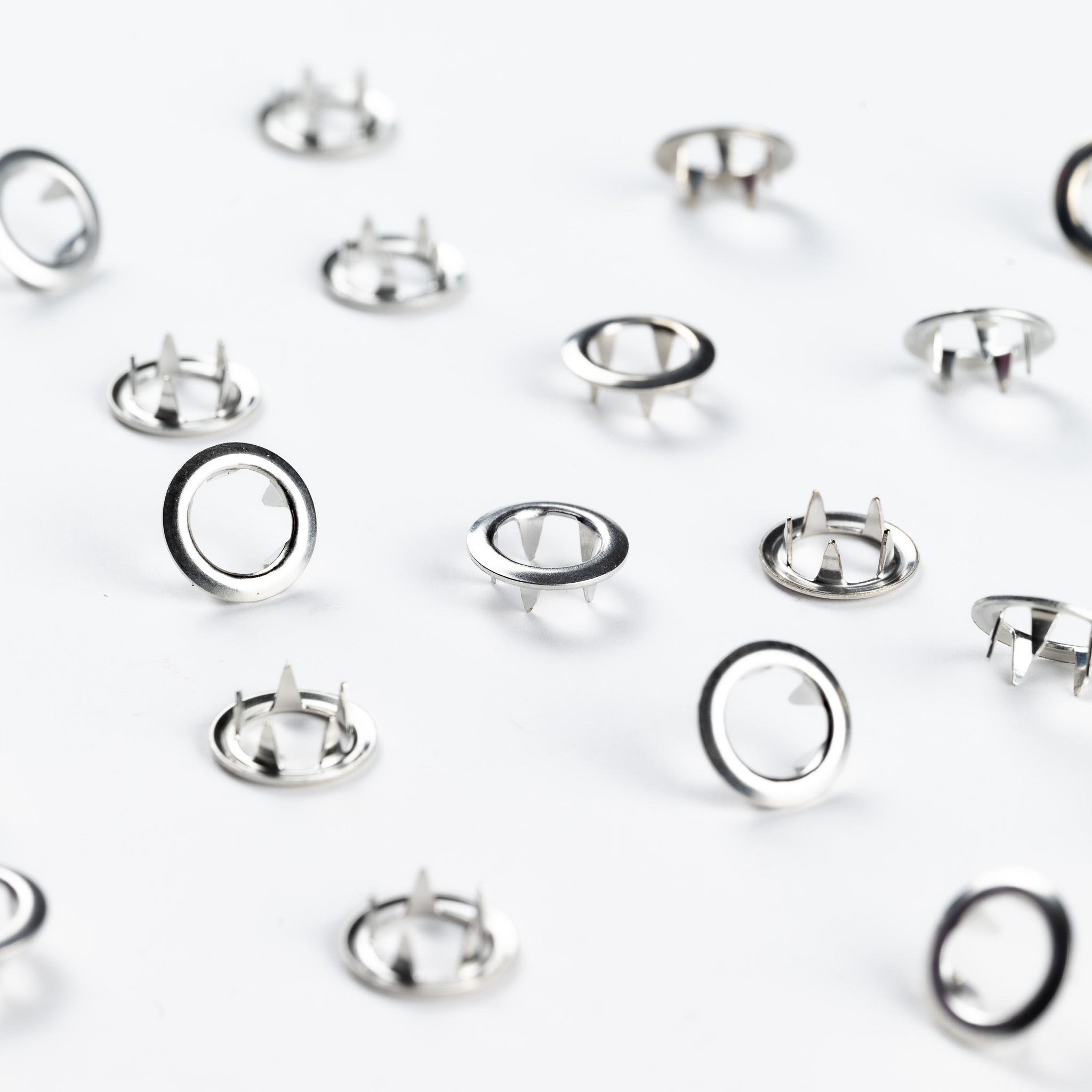 Bouton pression à griffes anneau M1