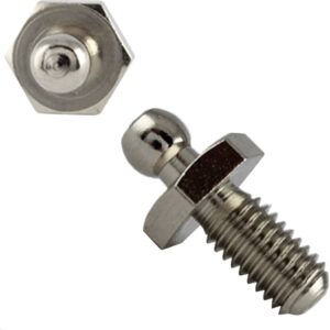 Fermoir LOXX 4711 Vis M5x10MM Laiton Nickelé